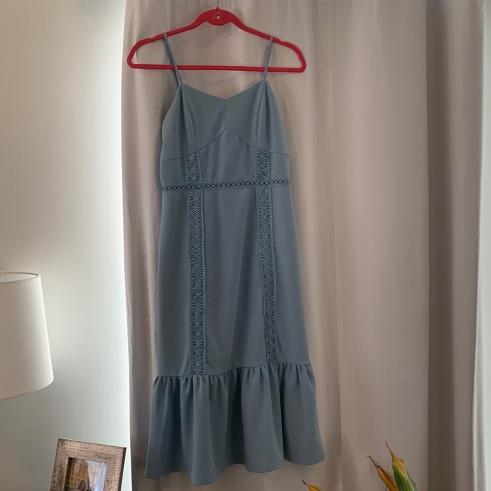 Fit and flare midi dress